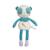 Peluche - pantin bamboo - panda - 24 cm Bleu 1 - vertbaudet enfant 