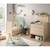 Pack chambre bébé évolutif – lit 120x60 transformable en 90x190 + commode à langer évolutive en bureau - arche Caramel/marron+Marron+Marron/caramel+Marron/rouge+Marron/vert+Rouge/marron+Vert/marron 37 - vertbaudet enfant 
