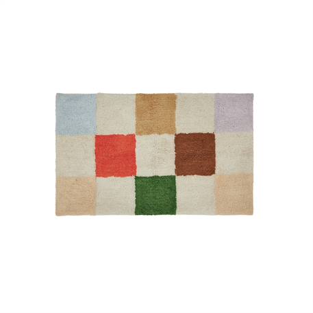 Tapis en coton 50x48cm Multi-couleur 1 - vertbaudet enfant 