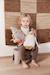 Peluche en coton Beige+Gris 6 - vertbaudet enfant 