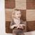 Tabouret en bambou Marron+Vert 2 - vertbaudet enfant 