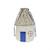 Panier de rangement en coton Bleu+Bleu 1 - vertbaudet enfant 