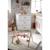Chambre bébé complète basic, lit 120x60 tout barreaux, commode à langer 3 tiroirs et armoire 2 portes - boutons cœur - basic Blanc+Blanc/gris+Blanc/rose 15 - vertbaudet enfant 