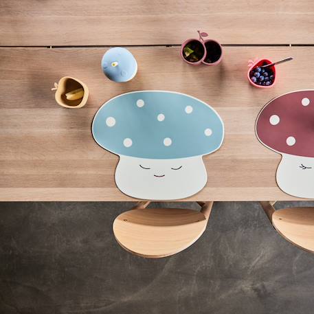 Dessous de table en silicone Bleu+Rouge 2 - vertbaudet enfant 