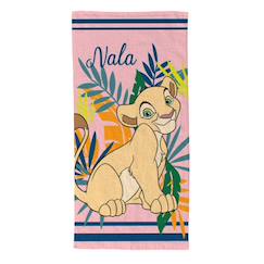 Linge de maison et décoration-Linge de bain-Serviette de plage nala roi lion tropical polyester