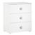 Chambre complète bébé avec lit à barreaux et commode à langer - basic Blanc+Blanc/gris+Blanc/rose 12 - vertbaudet enfant 