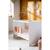 Lit bébé 120x60 avec têtes de lit panneaux - first Blanc 4 - vertbaudet enfant 