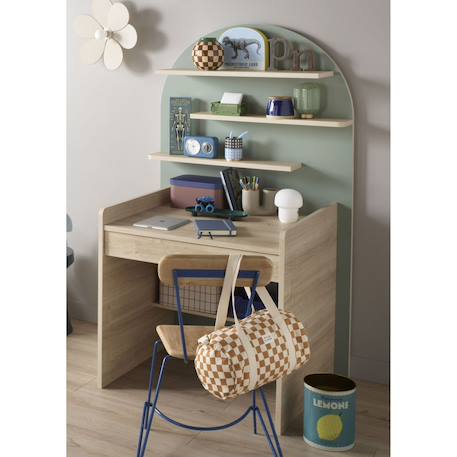 Pack chambre bébé évolutif – lit 120x60 transformable en 90x190 + commode à langer évolutive en bureau - arche Caramel/marron+Marron+Marron/caramel+Marron/rouge+Marron/vert+Rouge/marron+Vert/marron 30 - vertbaudet enfant 