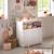 Commode à langer bébé 2 portes - first Blanc 1 - vertbaudet enfant 