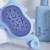 Brosse et éponge de bain pour bébé renard Bleu 4 - vertbaudet enfant 