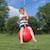 Hangyball - ballon bouée pour portique balançoire 1,9 m - 2,5 m. Pour enfants Rouge 4 - vertbaudet enfant 