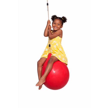 Hangyball - ballon bouée pour portique balançoire 1,9 m - 2,5 m. Pour enfants Rouge 2 - vertbaudet enfant 