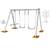 Kit d'ancrage pour portique balançoire secur'in - sans béton pour enfants Gris 5 - vertbaudet enfant 