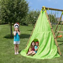Jouet-Jeux de plein air-Tipi pour portique balançoire 2,3 m - 2,5 m pour enfants