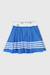 Jupe en coton enfant Blue saphir/blanc 1 - vertbaudet enfant 
