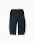 Pantalon en lin avec cordon de serrage Beige clair+Bleu foncé 6 - vertbaudet enfant 