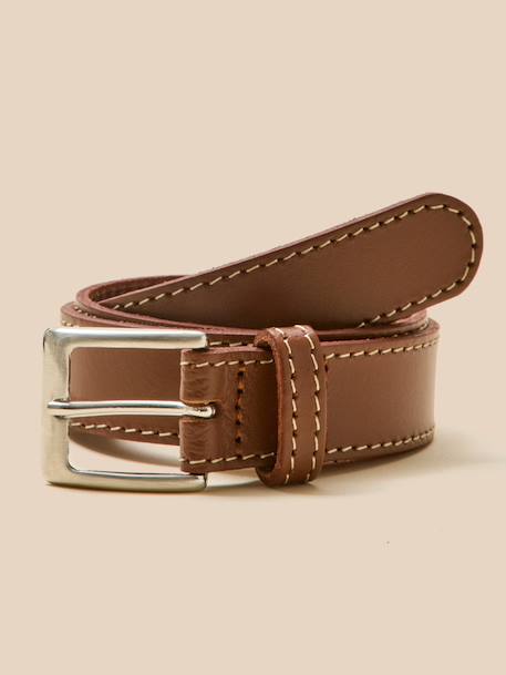 Garçon-Accessoires-Cravate, noeud papillon, ceinture-Ceinture en cuir garçon