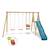 Portique balançoire 2,30 m topwood zalmi 2 - 6 enfants Bois 2 - vertbaudet enfant 