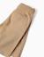 Short chino long en lin et coton Beige foncé+Bleu foncé 4 - vertbaudet enfant 