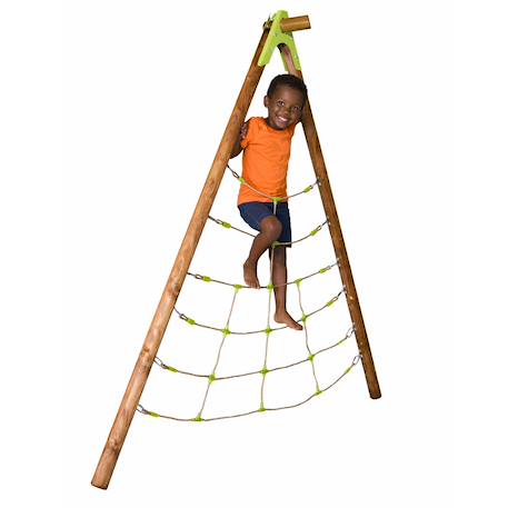 Filet à grimper pour portique balançoire 2,3 m - 2,5 m spider pour enfants Vert 5 - vertbaudet enfant 