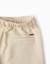 Pantalon à coupe droite en lin avec cordon de serrage Beige clair 3 - vertbaudet enfant 