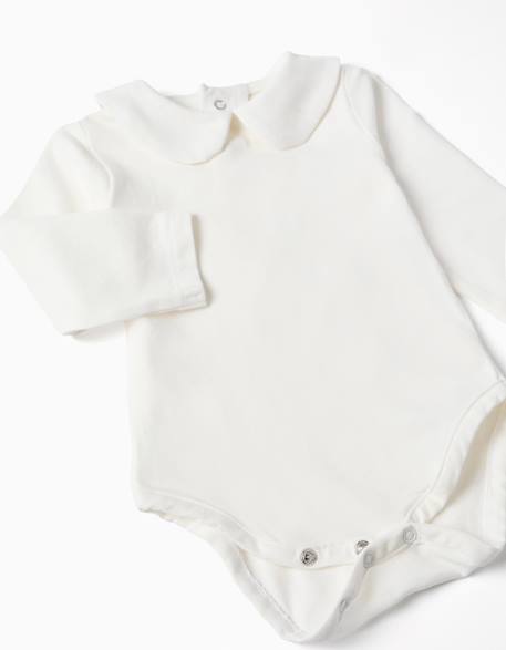 Body en coton + combinaison à rayures Bleu 3 - vertbaudet enfant 