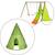 Tipi pour portique balançoire 2,3 m - 2,5 m pour enfants Vert 3 - vertbaudet enfant 