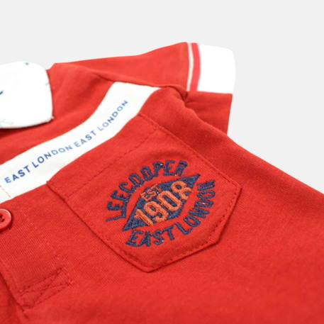 Polo avec son short à motifs assorti Bleu+Marine+Rouge 18 - vertbaudet enfant 