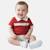 Polo avec son short à motifs assorti Bleu+Marine+Rouge 13 - vertbaudet enfant 