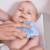 Brosse et éponge de bain pour bébé renard Bleu 2 - vertbaudet enfant 