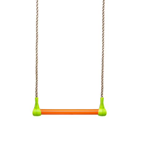 Trapèze métal pour portique balançoire de 2,00 à 2,50 m pour enfants Orange 2 - vertbaudet enfant 