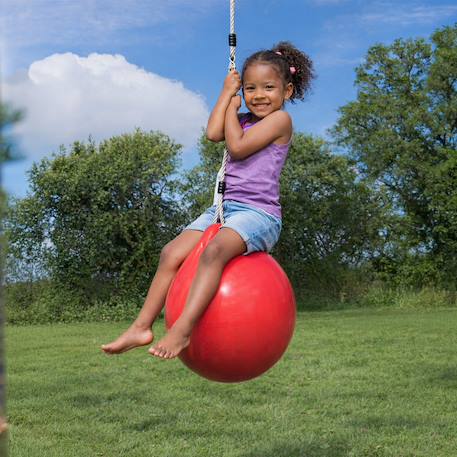 Hangyball - ballon bouée pour portique balançoire 1,9 m - 2,5 m. Pour enfants Rouge 3 - vertbaudet enfant 