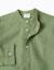 Chemise à manches longues en lin et coton avec col mao Blanc+Bleu clair+Bleu foncé+Jaune clair+Vert 19 - vertbaudet enfant 