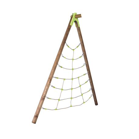 Filet à grimper pour portique balançoire 2,3 m - 2,5 m spider pour enfants Vert 2 - vertbaudet enfant 