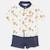 Ensemble chemisier et short bébé garçon Marine+Vert 5 - vertbaudet enfant 