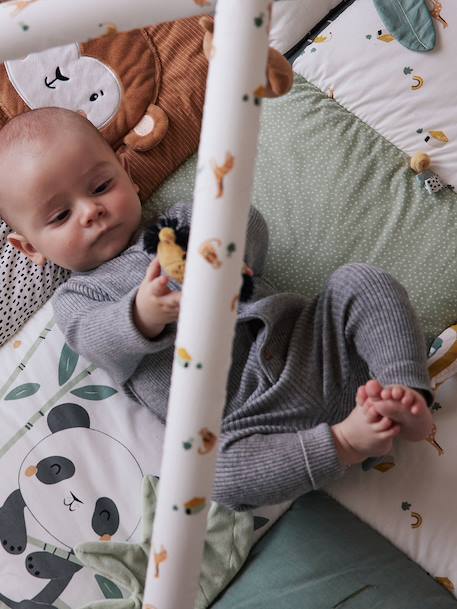 Tapis d'éveil moelleux et évolutif Retro Flower+Tanzanie 7 - vertbaudet enfant 