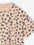 T-shirt fille imprimé manches courtes anthracite+jaune pâle+Léopard+sable 16 - vertbaudet enfant 