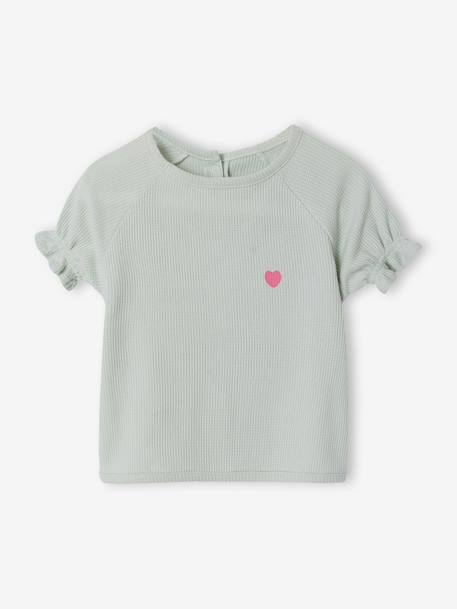 Lot 2 pyjashorts fille pratique vert sauge 6 - vertbaudet enfant 