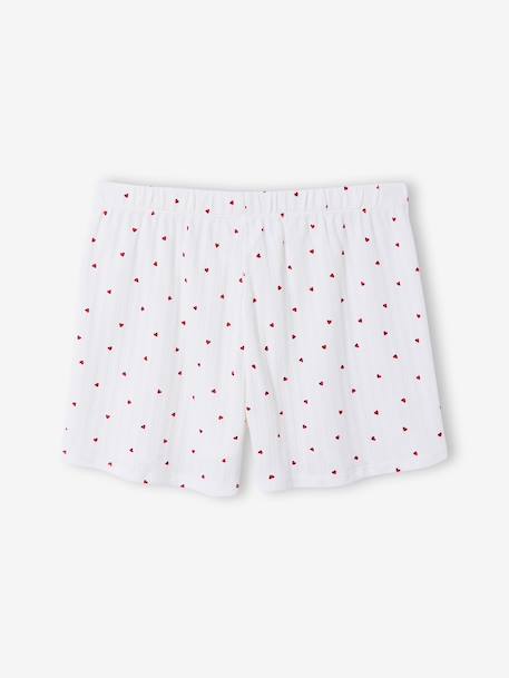 Pyjama court femme Capsule famille écru 8 - vertbaudet enfant 