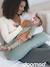 Coussin d'allaitement Softy Tetra beige+beige imprimé+vert 14 - vertbaudet enfant 