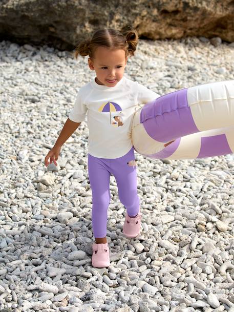 T-shirt de bain bébé manches courtes blanc 5 - vertbaudet enfant 