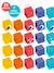 Cubes magnétiques 28 pièces multicolore 4 - vertbaudet enfant 