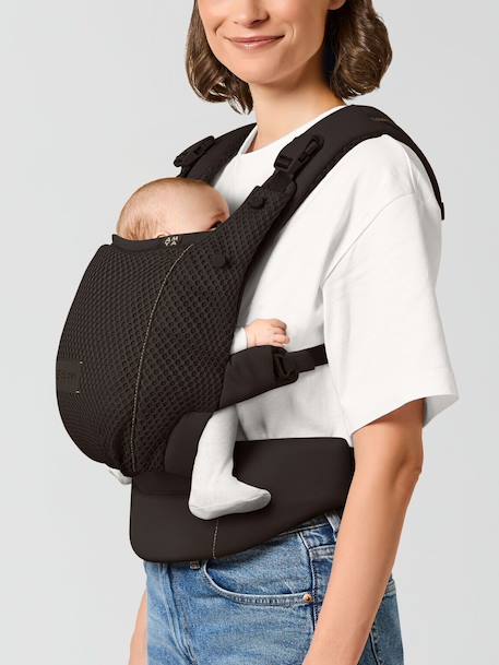 Porte-bébé physiologique évolutif AMYA noir 3 - vertbaudet enfant 