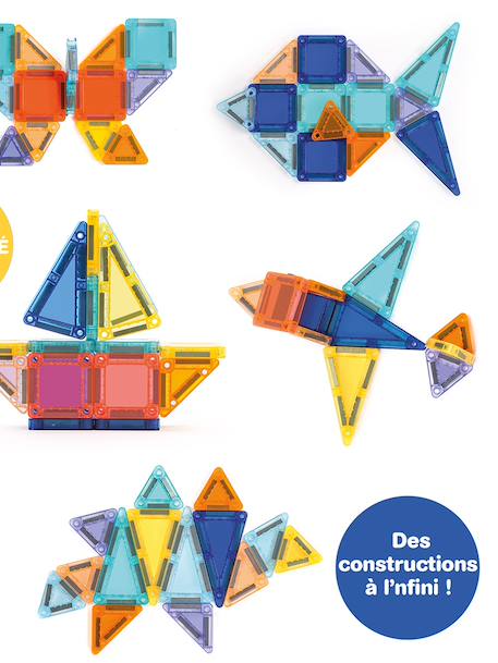Magnetic Mini jeu de construction multicolore 5 - vertbaudet enfant 