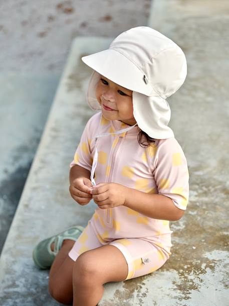 Combinaison manches courtes motif rose 4 - vertbaudet enfant 