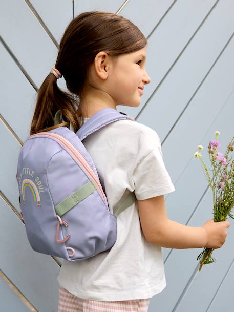 Sac à dos outdoor TINY bleu foncé+lilas 14 - vertbaudet enfant 