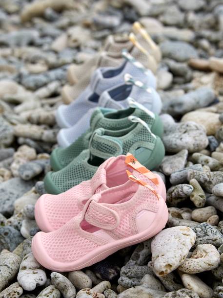Sandales de plage avec scratch rose 4 - vertbaudet enfant 