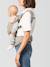 Porte-bébé physiologique évolutif AMYA beige+noir 6 - vertbaudet enfant 