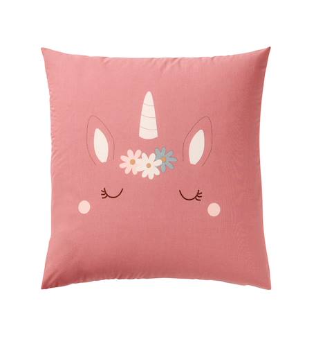 Parure housse de couette et taie d'oreiller corail 5 - vertbaudet enfant 