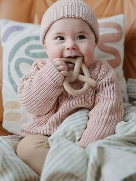 Anneau dentition bretzel marron 2 - vertbaudet enfant 